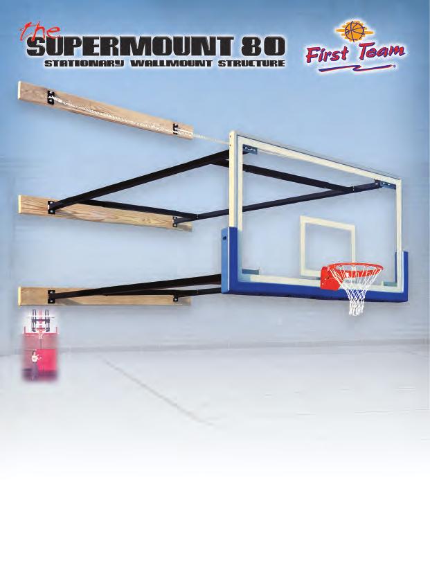 Shipping Weight: 543 lbs. SUPERMOUNT 80 SUPREME FT2020 SuperMount 80 System FT236 48 x72 Glass Backboard FT192 Competition Breakaway Goal Approx. Shipping Weight: 553 lbs.