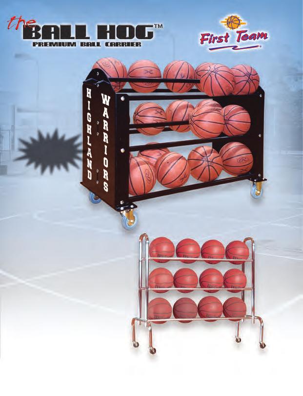 FT24 Holds up to 24 Mens or Womens Basketballs Tote Handle for Easy Transport Durable Powder Coated Steel Construction FREE