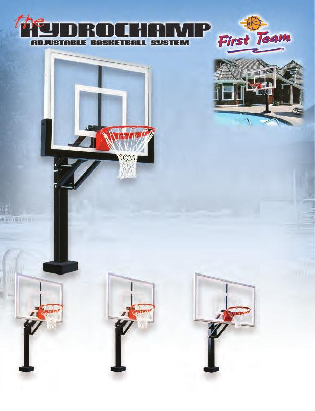 Selection of various clear acrylic backboards in sizes ranging from 36 x48 to 36 x60 Welded top cap seals out moisture Extension arms constructed of standard carbon steel, powdercoated black Special