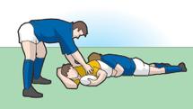 THE TCKLE DEFINITION: tackle occurs when the ball carrier is held by one or more opponents and is brought to the ground. KEY POINTS: 1. Occurs in the field of play, but not in-goal. 2.