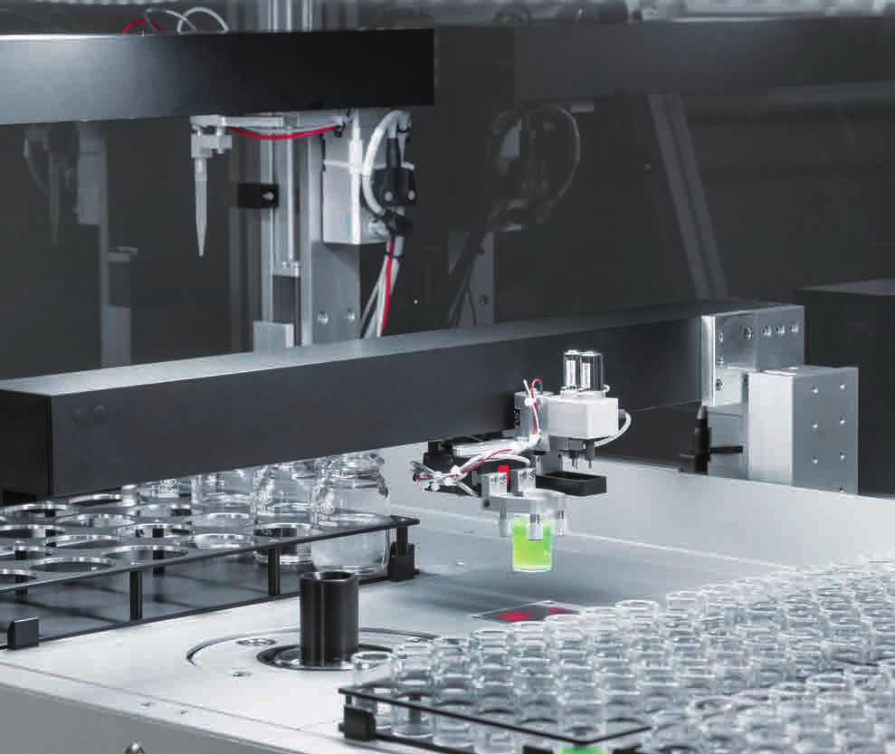 The modular system solutions operate quickly, accurately, consistently and efficiently, while the results of the automated processes are always reproducible and verifiable.