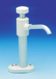 V Pump FEATURES - Ideal where space is limited - Angled spout and adjustable height - Rotating spout making filling