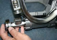 Step 4: Insert inhalation valve assembly into the pocket on the