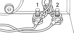 51 3. Install connector cable lug rings onto the communication posts (22) per the communication posts pin configuration (Fig. 9) and wiring diagram (Fig. 11).