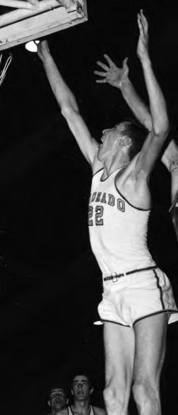 HALDORSON NAISMITH HALL OF FAME Burdette Burdie Haldorson, one of the early stars in the of the University of Colorado men s basketball program, was inducted along with his teammates from the 1960