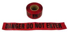 APPENDIX C BARRIER/BARRICADE EQUIPMENT Danger Do Not Enter Barricade Tape TEC # 200-7620