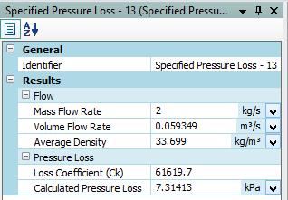 Pressure Loss component discussed before.