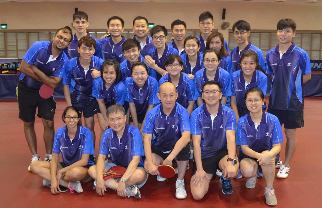 2 SG InTouch Spotlight Our table tennis team strikes Gold again! I believe that we have been victorious over all these years because of the cohesive effort put in by everyone.