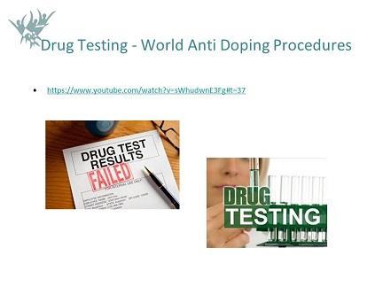 Drug Testing Slide 13 What are the benefits and limitations of drug