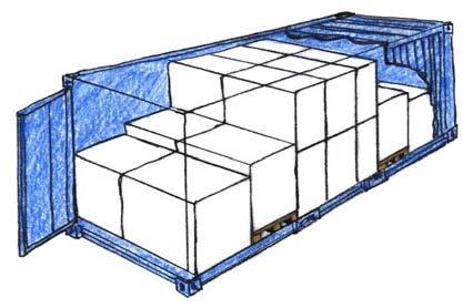 Diagonaal- ja risttalad Diagonaal- ja ristlattidega pikisuunas tõkestamine sobib hästi konteinerite puhul, sest konteinerite tugevad vertikaalsed nurgatalad toetavad diagonaallatte.