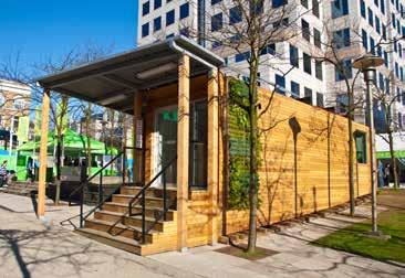 TEMPORARY STRUCTURES: FLEXIBLE AND CREATIVE BC Hydro Home of the Future The 680-square-foot BC Hydro Home of the Future was created for the Games and will continue to show how sustainability can be