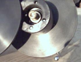 3(c) Measure and cut Forestay: Remove the Foil assembly from the Drum unit by removing the cross pin. Remove the Drum Top Cover and Top Flange by removing the four socket-head screws.