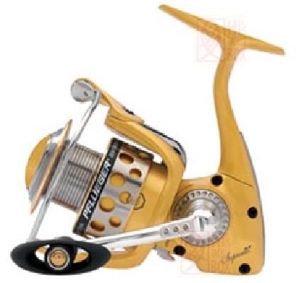 Machined aluminum handle with soft touch knob. Sealed drag system. Spare aluminum spool. Convertible right or left hand retrieve. On/Off anti-reverse. 8025MGX Pflueger Supreme Spinning Reel 9BB 5.
