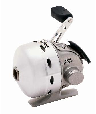 SHAKESPEARE SPINCAST UNDERSPIN Micro Series REELS Synergy Classic SYNERGY CLASSIC REEL This ball bearing spincast reel has one-way clutch instant anti reverse. Machined front cone and rear cover.