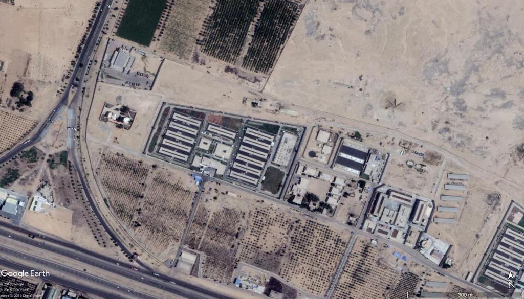 Wadi al-natrun Prison 2018 DigitalGlobe, Inc.