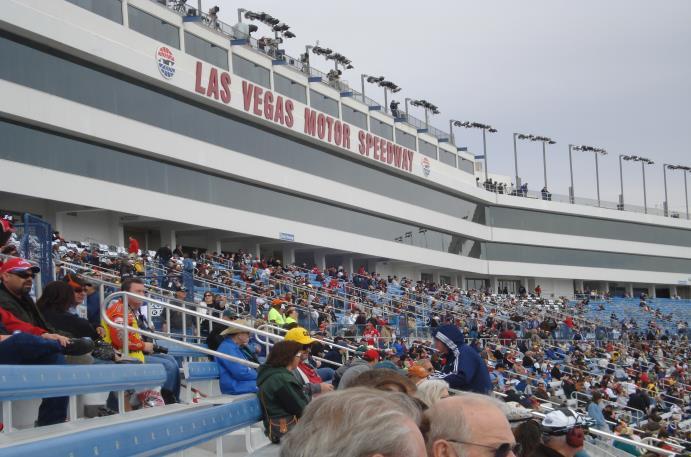 Las VEGAS SPEEDWAY Saturday 3 rd March Attend NASCAR Xfinity (Race schedule TBA assume late afternoon) Sunday 4 th March Las VEGAS SPEEDWAY