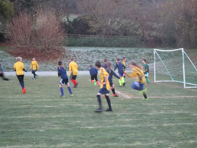 Tuesday 29 th November Y5/6 Football at All Saints A hard fought 3-3 draw was played out between the Yellow team and Blue team. Both teams played really well.