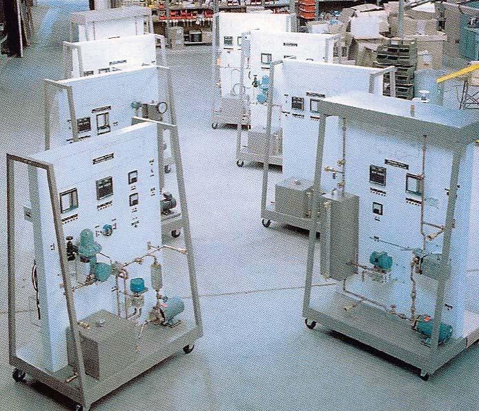 HAMPDEN INSTRUMENTATION AND CONTROLS TRAINING SIMULATORS Hampden Engineering Corporation has been designing and manufacturing process simulators for engineering, technical, and