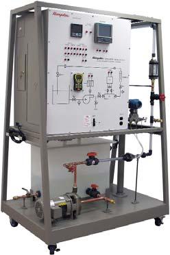 q p The Model H-ICS-PT Pressure Process Loop Trainer is designed to provide complete instruction on the measurement
