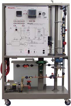 measurement and  The Model H-ICS-HET Heat Exchanger Process Loop Trainer is designed to provide instruction on the