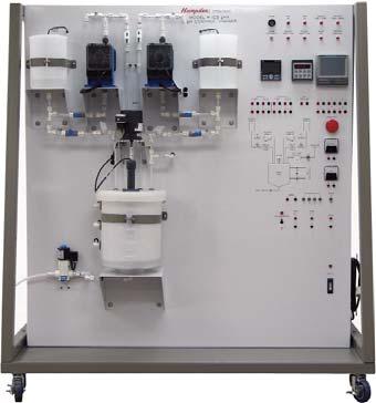 uuuu The Model H-ICS-LX Level Control Trainer is designed to provide complete instruction on the measurement and