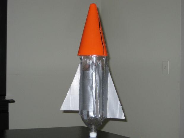 Water rocket with booster mechanism is prohibited.