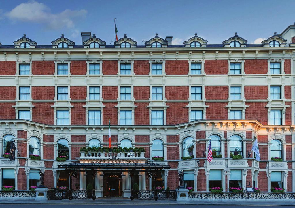 The helbourne Hotel The Shelbourne Hotel is Dublin s most exclusive 5 Star Hotel, located in the heart of the city centre, minutes away from the best shops, restaurants and pubs in the city.