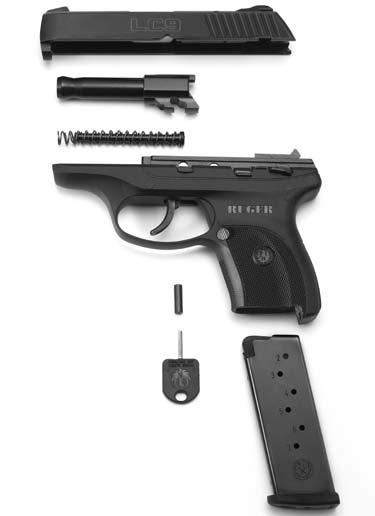 The pistol is now disassembled for cleaning (see Figure 16).