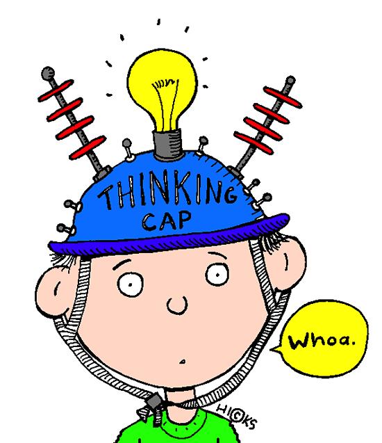 Put your thinking caps on!