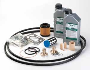 Service Kits The service kits contain parts for maintenance according to the factory requirements.