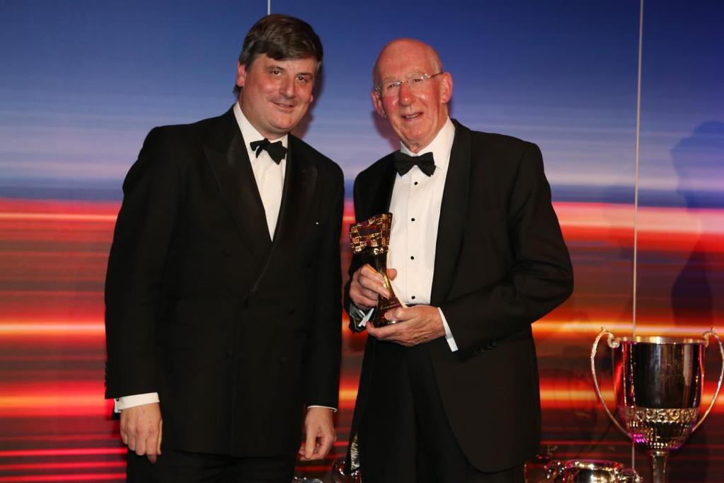 2015 - Steward / Clerk category winner Graham Battersby Graham Battersby receiving his award from Richard Rainbow of JLT.