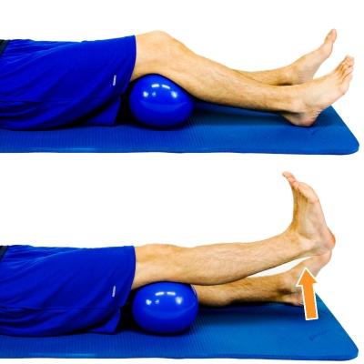 foot up and down at your ankle joint as shown.