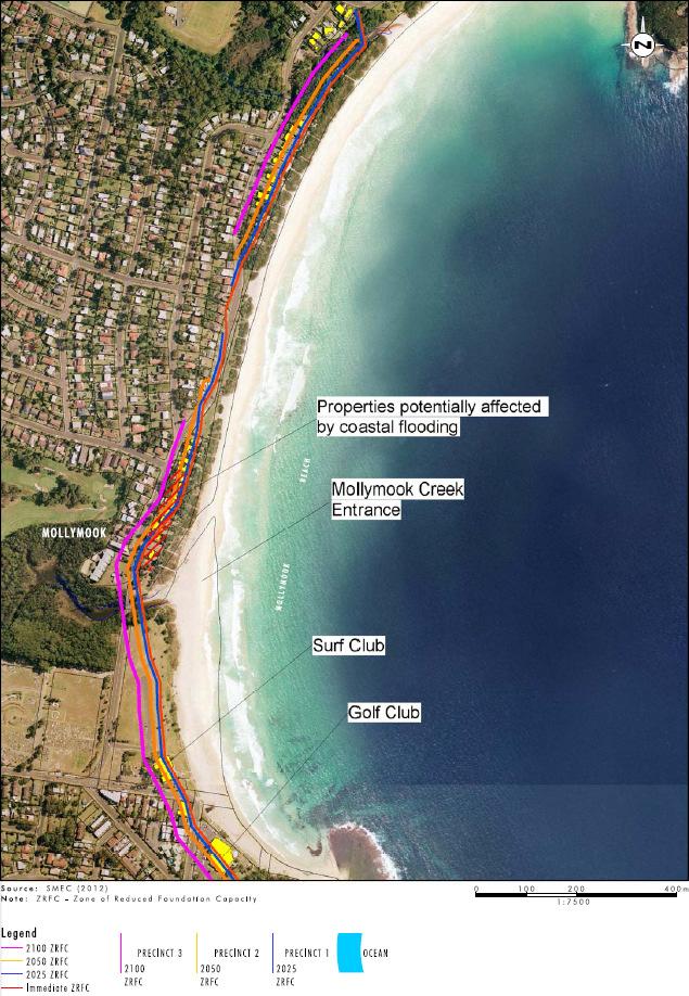 Figure 1: Coastal hazard zones