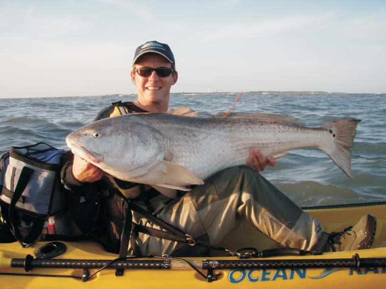 50 + inch red drum tagged by Ric Burnley off Cape Charles Light for