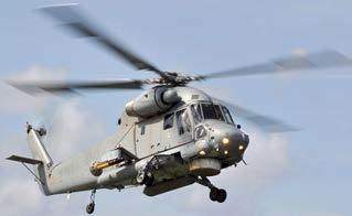 Figure 1. W3RM Anakonda helicopter during a search- -rescue mission prior to taking a survivor on-board (Wikipedia.