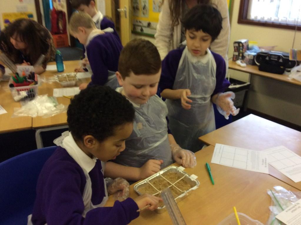 Amazing Archaeologists in Year 3 As part of our Stone Age to Iron Age topic Year 3 have been considering how