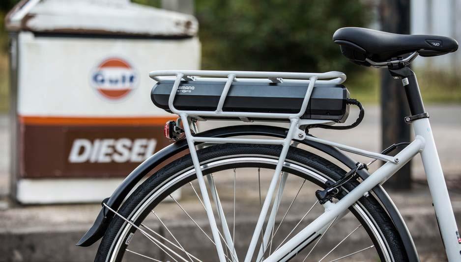 Capable of transporting riders and luggage over roads that would be challenging without the smooth pedal assistance, E-riders are getting further than ever while using less energy.