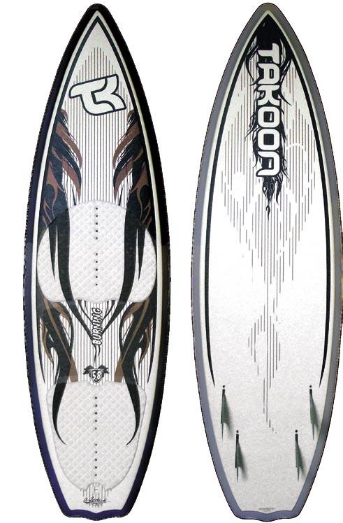 The Burning provides excellent glide while riding flat and its boxy rails give a soft feel through the turns while providing sufficient grip to hit them at full speed.