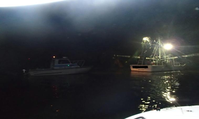 CHATHAM COUNTY On May 31st, Cpl. Jay Morgan and Sgt. Phillip Scott conducted a night patrol offshore of Ossabaw and St.