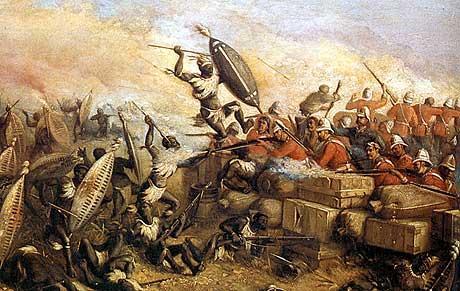BATTLE OF RORKE S DRIFT 22 23 JANUARY 1879 British Forces: 139 men (81 ready for duty) Zulu Warriors: Approximately 5,000 warriors 500 Zulu initially appeared on the hill overlooking the post Primary