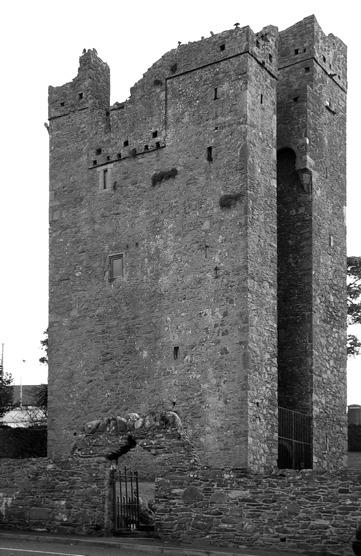 Fig 14. Jordan s Castle, near Ardglass, Co. Down. Third example of the arch machicolation. could only have been used to defend the tower as a last resort.