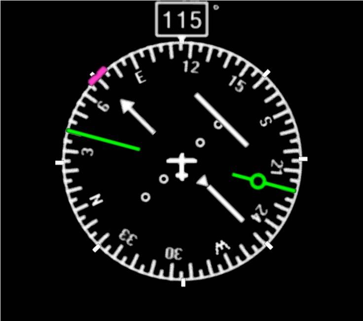 Radial-Radial Intercepts TASK: Establish the aircraft on the SAT 040 radial outbound. Then intercept and track OUTBOUND on the SAT 070 radial. 1. TIM the Station 2.