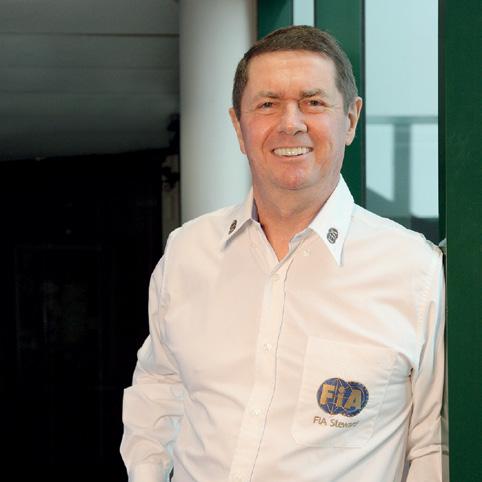 RACE STEWARDS BIOGRAPHIES GARRY CONNELLY DEPUTY PRESIDENT, FIA INSTITUTE; DIRECTOR, GLOBAL INSTITUTE FOR MOTOR SPORT SAFETY; DIRECTOR, AUSTRALIAN INSTITUTE OF MOTOR SPORT SAFETY; F, WTCC STEWARD; FIA