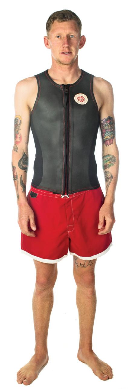 Tube Vest Front Zip Material: / High stretch Nylon with 6006 stretch in sides. Thickness: 2mm body with 1.