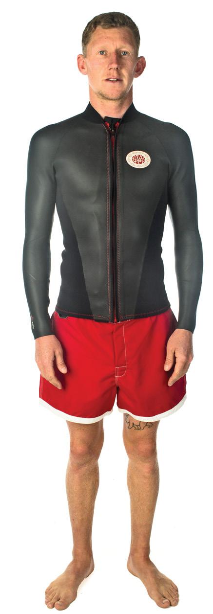 Retro Jacket Front Zip Material: stretch Nylon with 6006 / High stretch in sides. Thickness: 2mm body with 1.