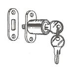 15/32 bolt projection Key removes in locked and unlocked positions 992-14-11 Sliding Door Lock Plunger bolt 10 15/32 bolt projection 8.70 ea. Key removes in locked pos.
