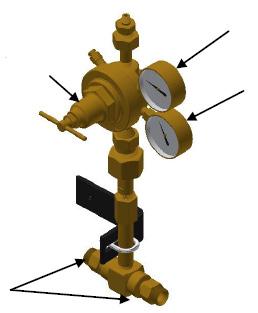 Manifold Operation The TSD series manifolds are designed to operate in two ways; to provide an increased supply of gas as well as higher flow rates than can be achieved using a single cylinder, or to