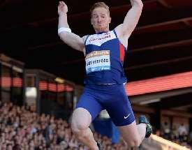 Greg Rutherford Greg Rutherford is an athlete from Great Britain who has got specialization in long jump. He has taken part in Olympics, Commonwealth Games, World and European Championships.