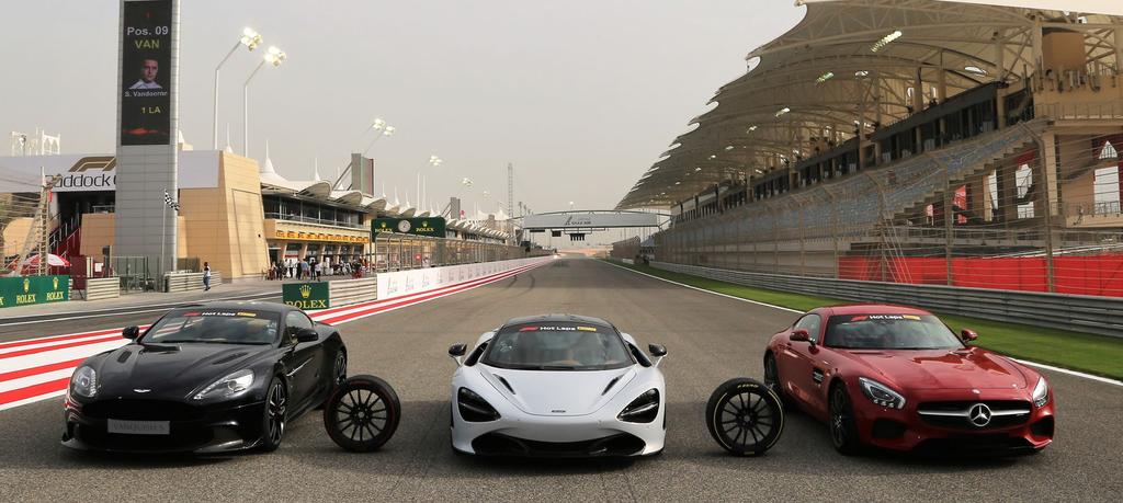 F1 PIRELLI HOT LAPS LEGEND Feel the thrill of a ride in a supercar around the track, complimented with VIP Access to the world of Formula 1 with a Pirelli Hot Laps experience.