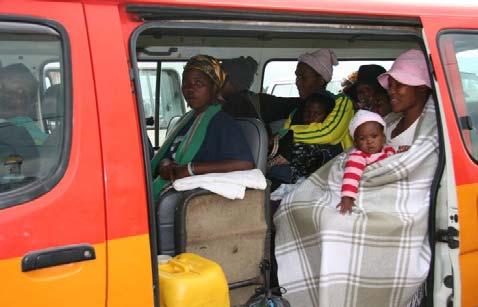 queuing in turn affects the profitability of minibus taxis while the practice of waiting for a full